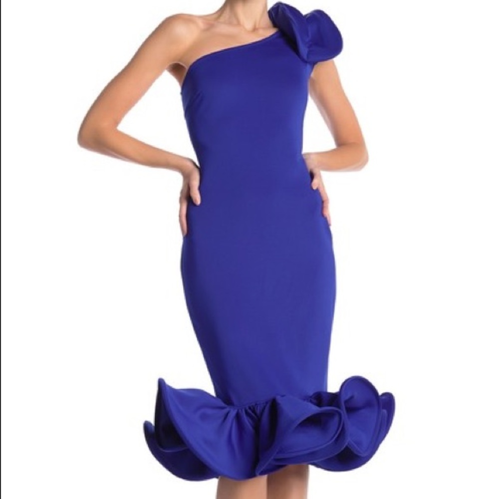 Fun & Funky Cobalt Blue Formal/Party Dress